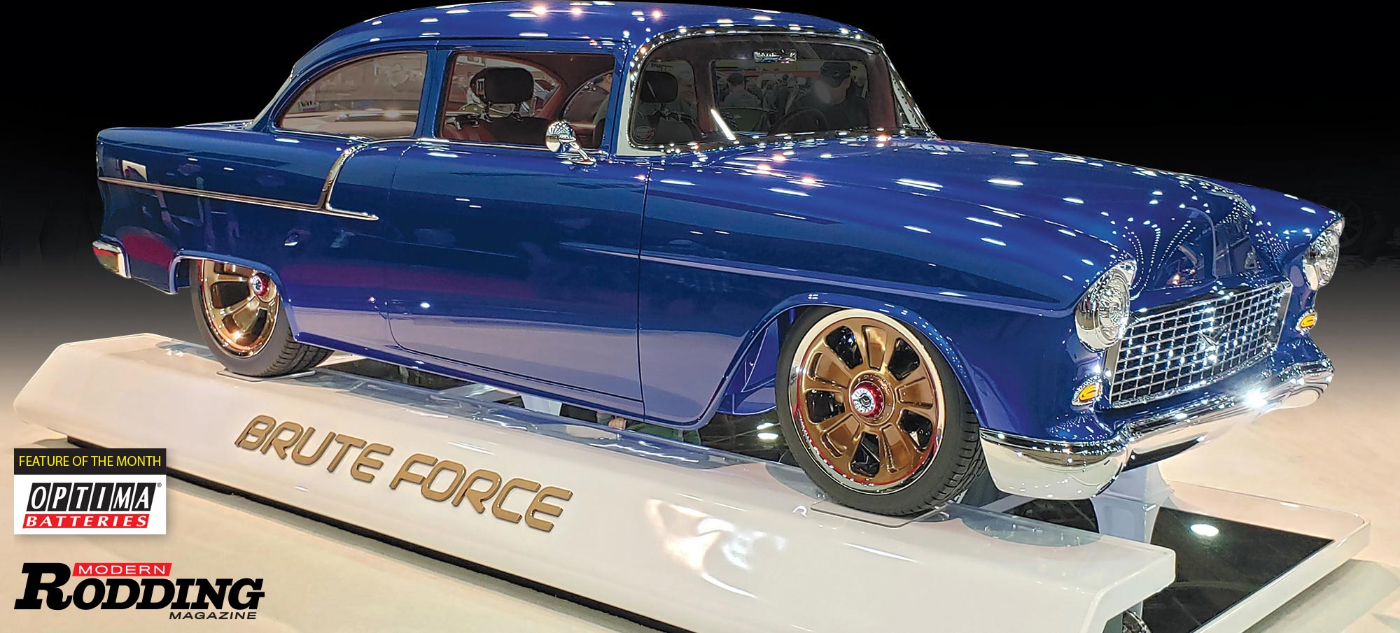 Brute Force 1955 CHEVY on display
