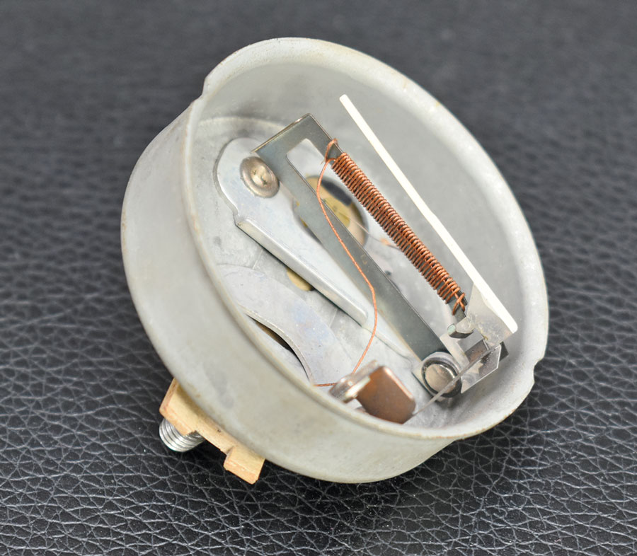 11: Bi-metallic temperature gauges have wire wrapped around the bi-metal strip