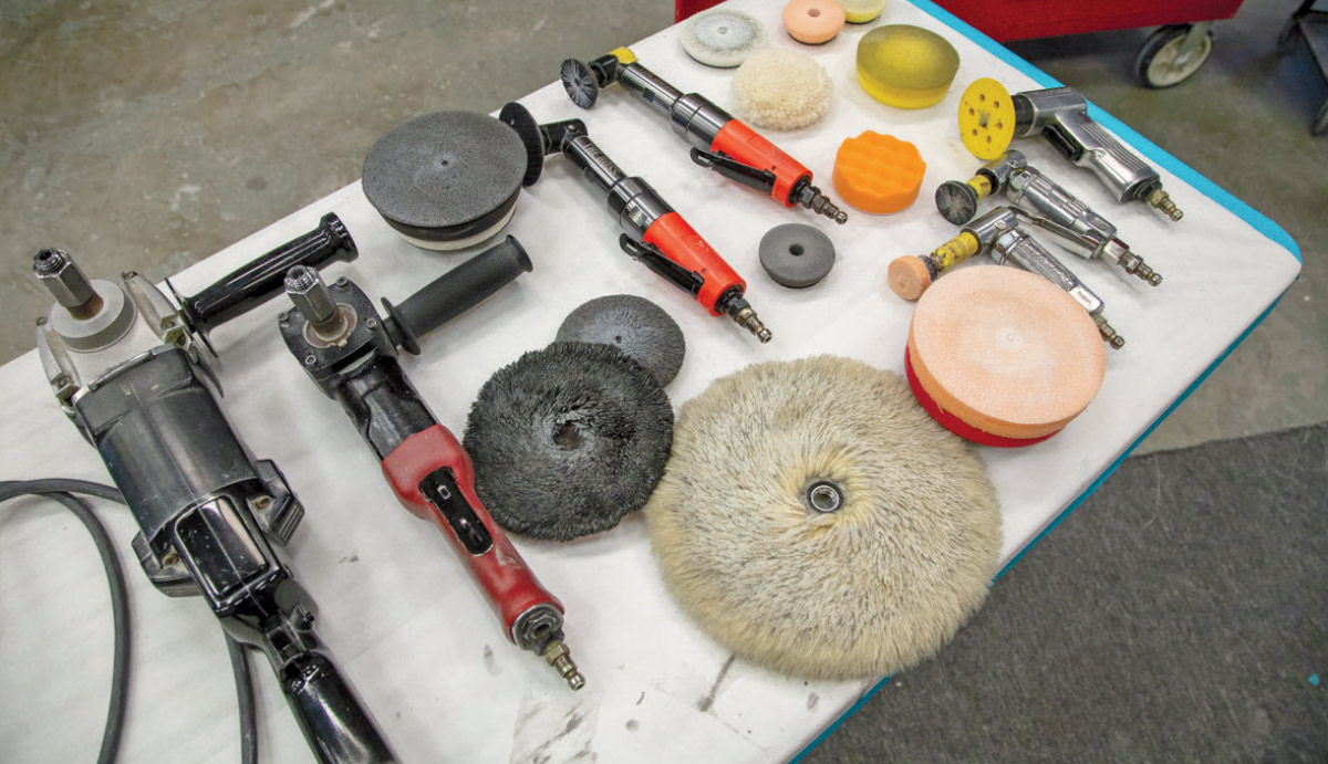 Image of Laid out tools