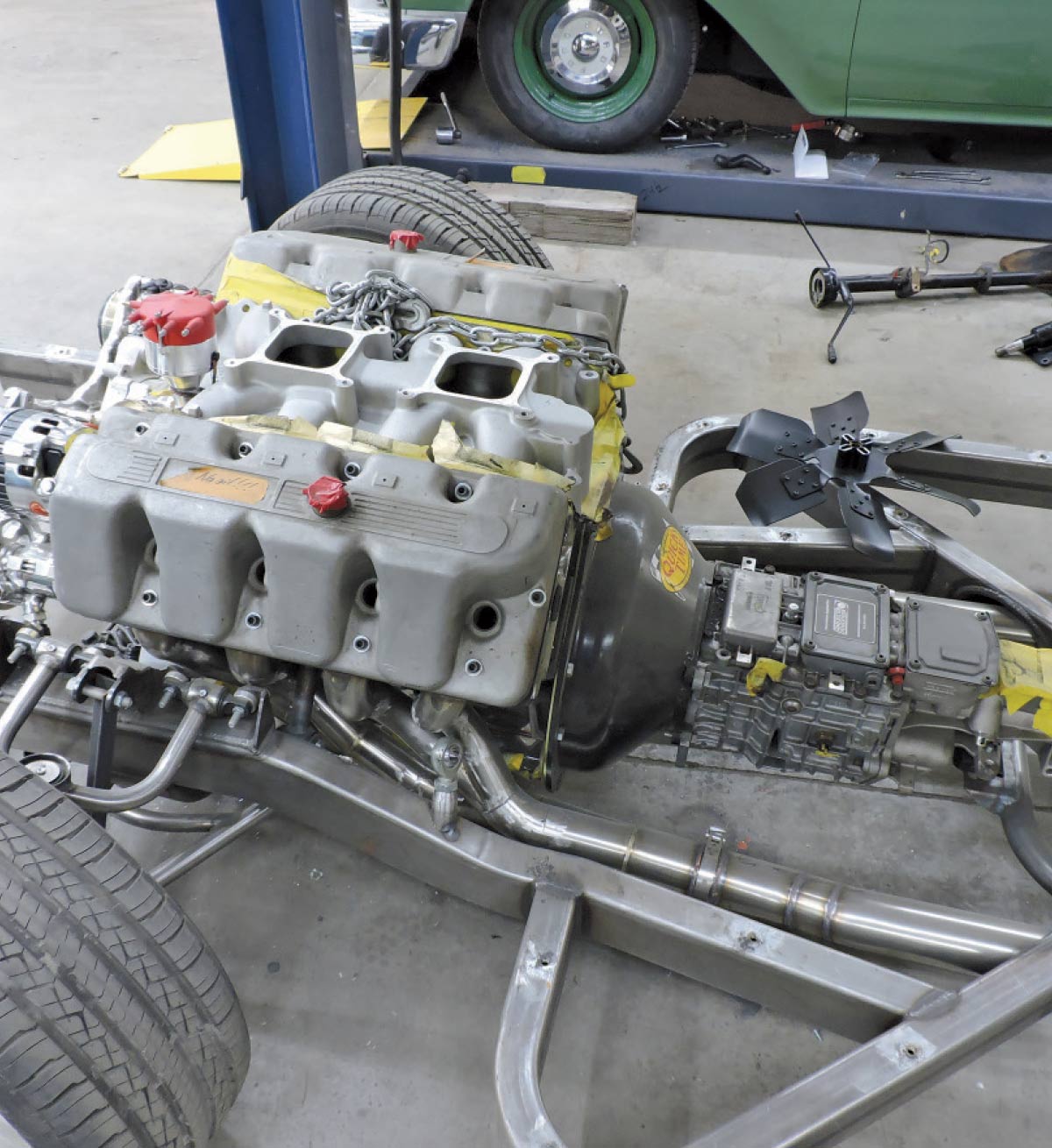 Image of Boss 429 powerplant built by Jeff Taylor Performance