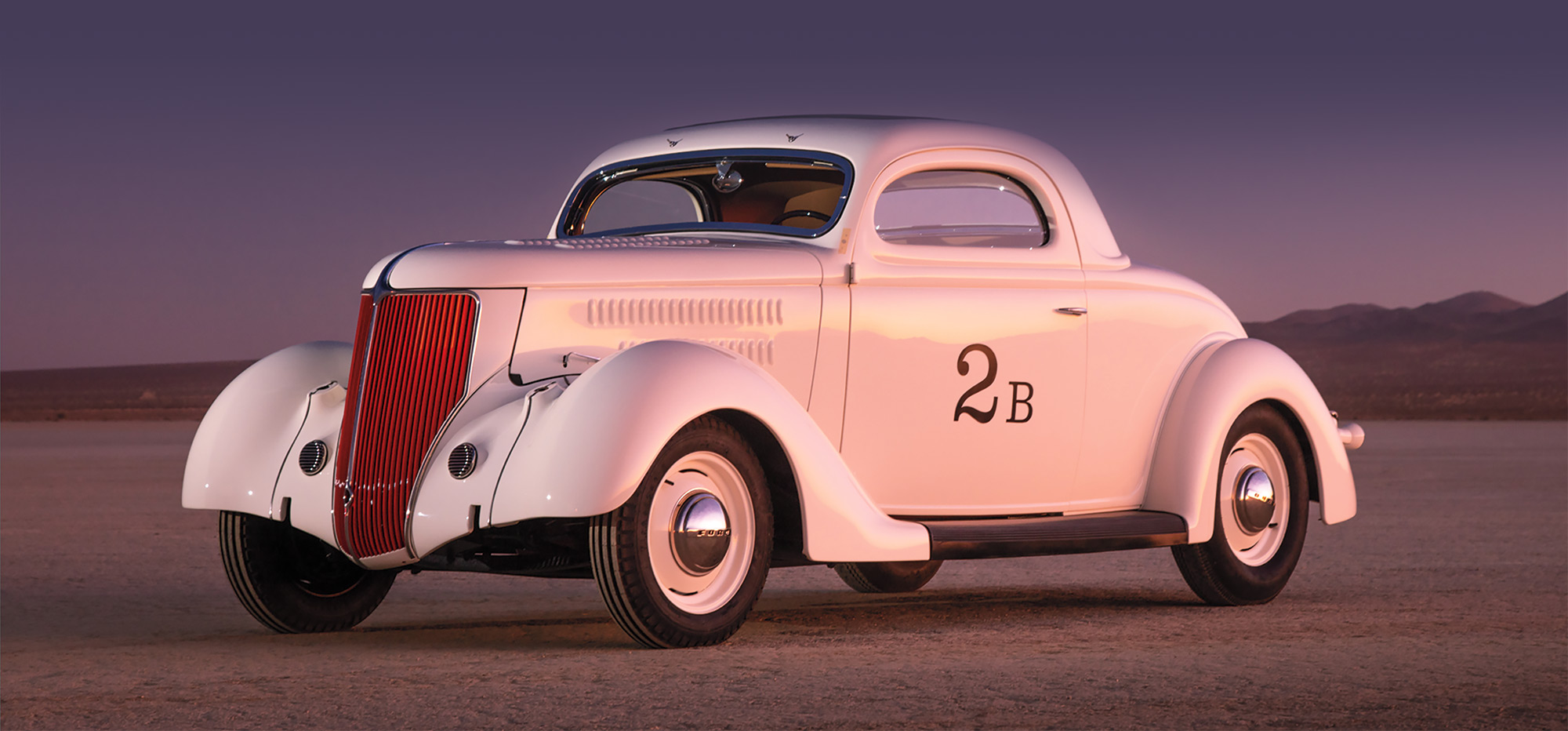 1936 Coupe with a racing trim for the first time in 70 years