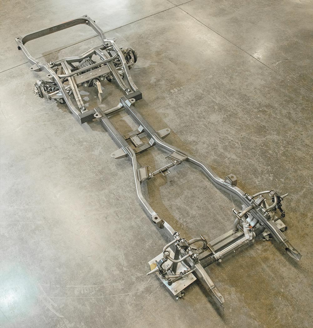 the chassis set “free” on the floor