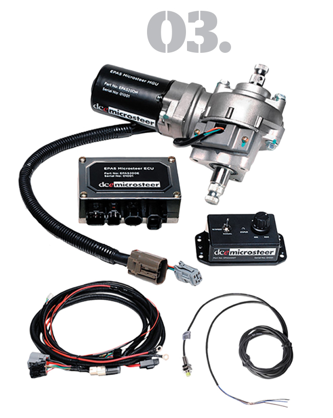 Microsteer Electric Power Assist Steering system parts