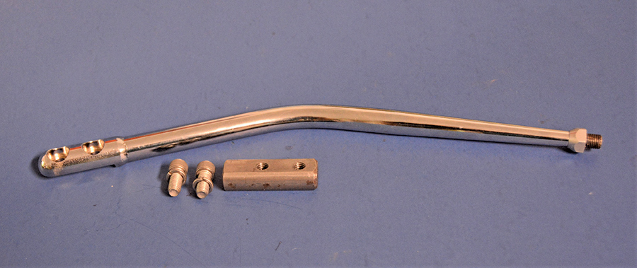 16-inch, single-bend shift handle by Lokar