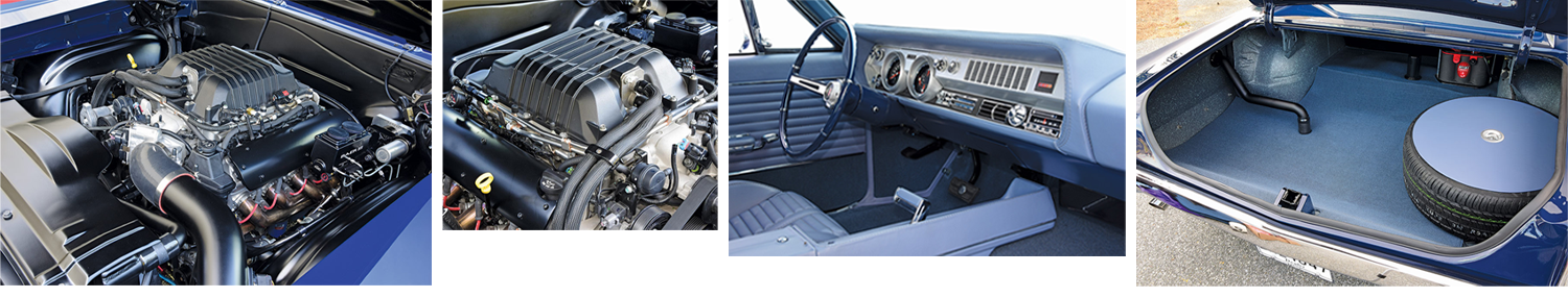 1966 Olds 4-4-2 engine and interior shots