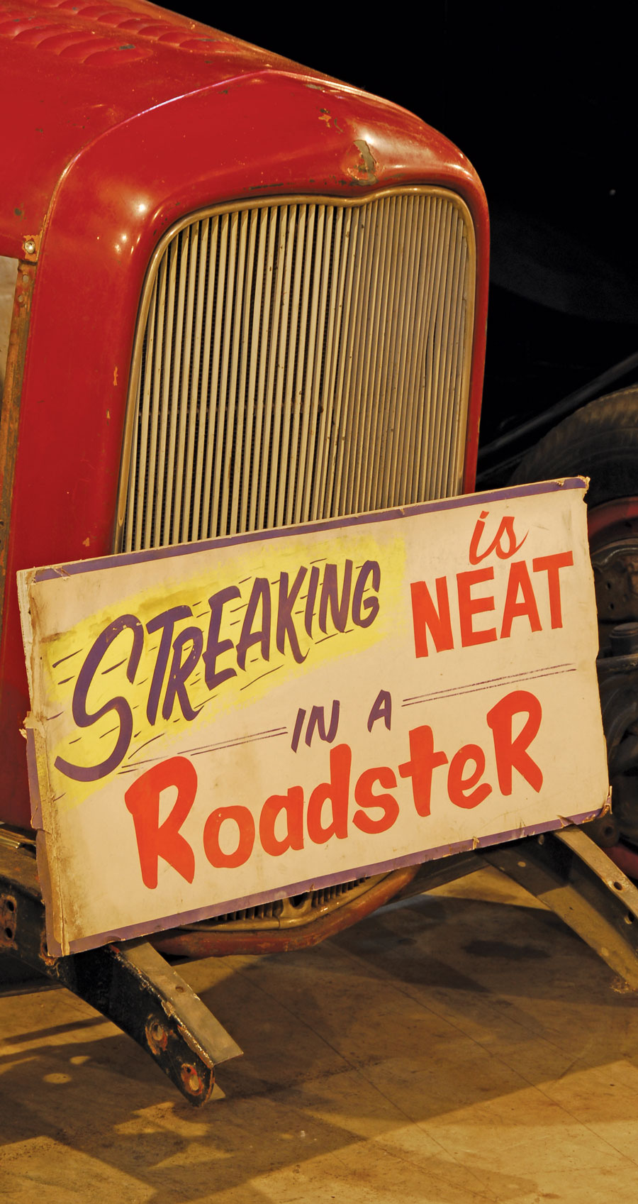 Samples from the Jack Stewart L.A. Roadsters collection certainly set the tone from a fun-filled past
