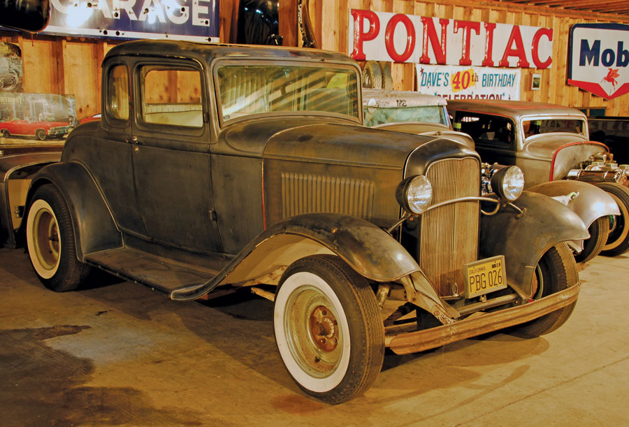 This Southern California 1932 Ford five-window was discovered in 2005