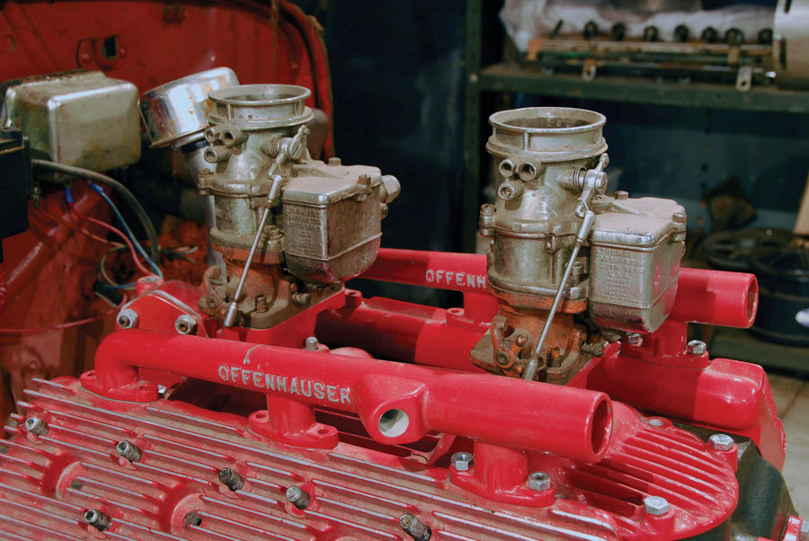 This V-8/60 Ford Flathead was packing speed