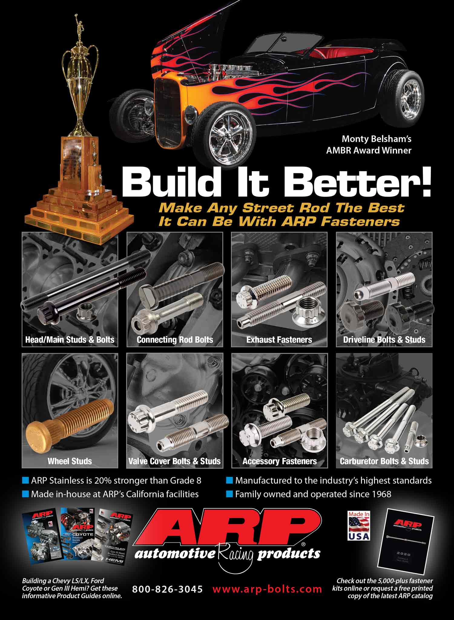 Automotive Racing Product Advertisement