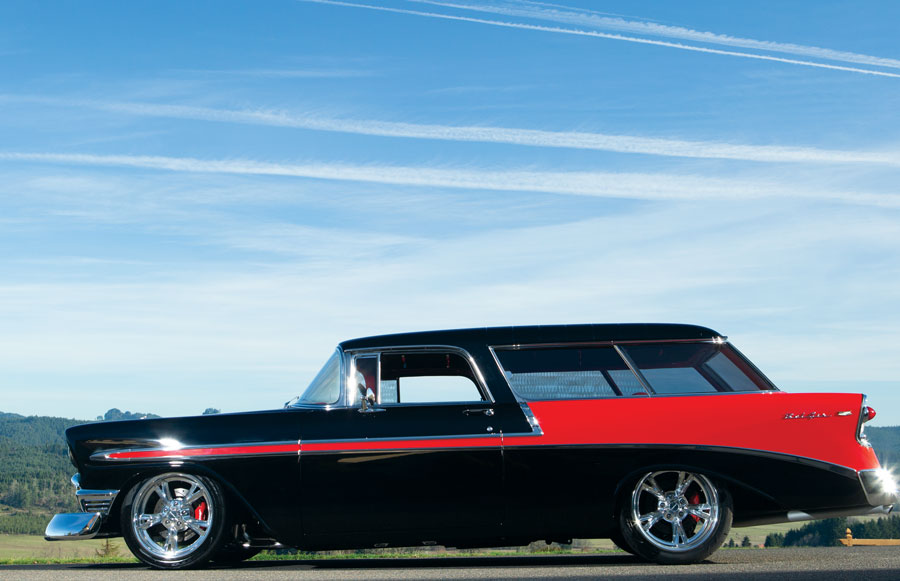 1956 Chevy Nomad full sideview