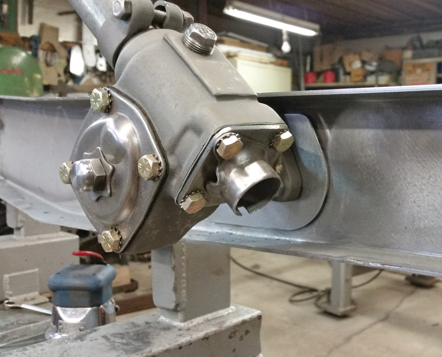 modified steering box