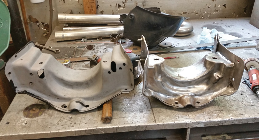 stock 1934 Ford center cradle