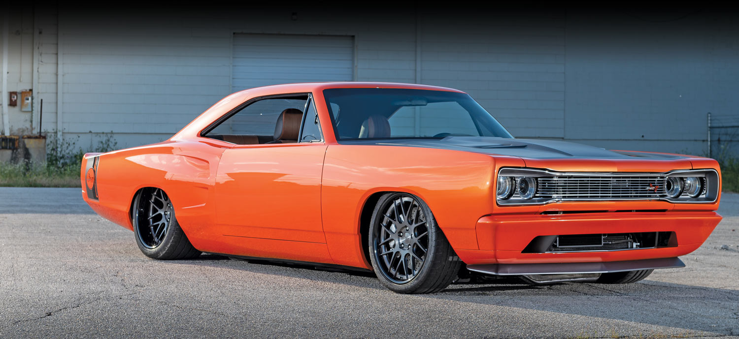 Orange 1969 Dodge Super Bee