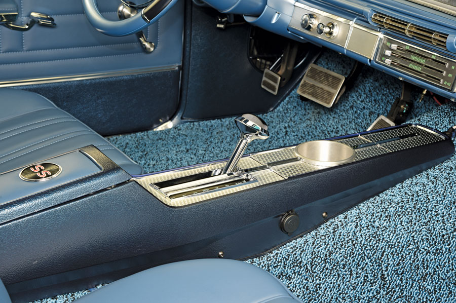 1966 Chevy Impala SS interior floor boards