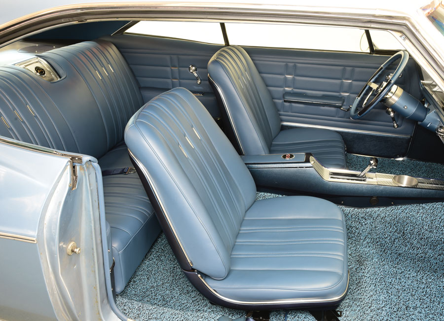 1966 Chevy Impala SS interior view