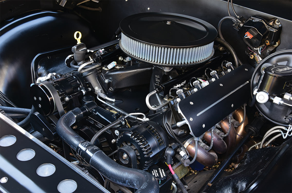 1969 Buick Skylark Sport Coupe engine view under the hood