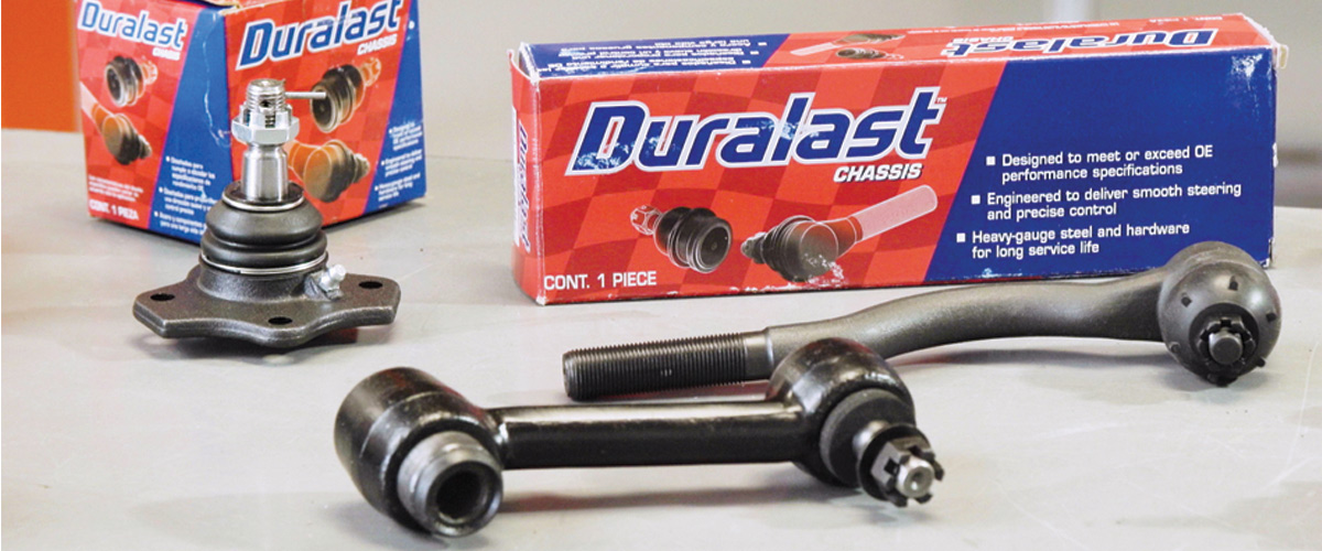 Duralast idler arms right out the box