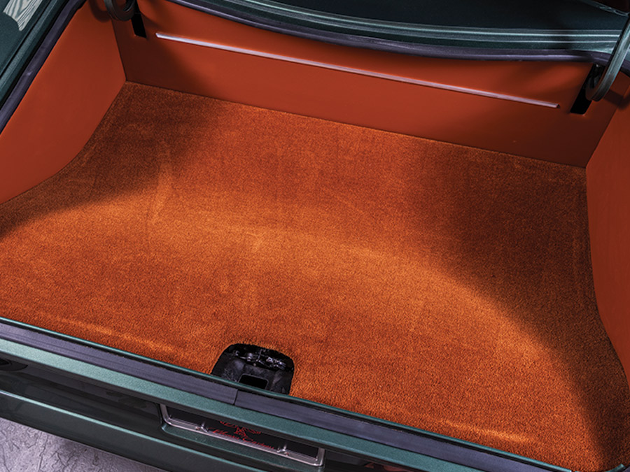 Trunk in a 1970 Plymouth Sport Satellite