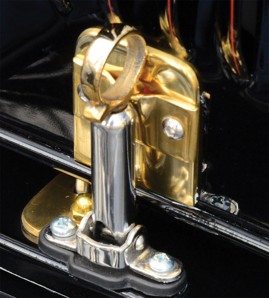 1926 Ford Tudor Sedan gauge closeup