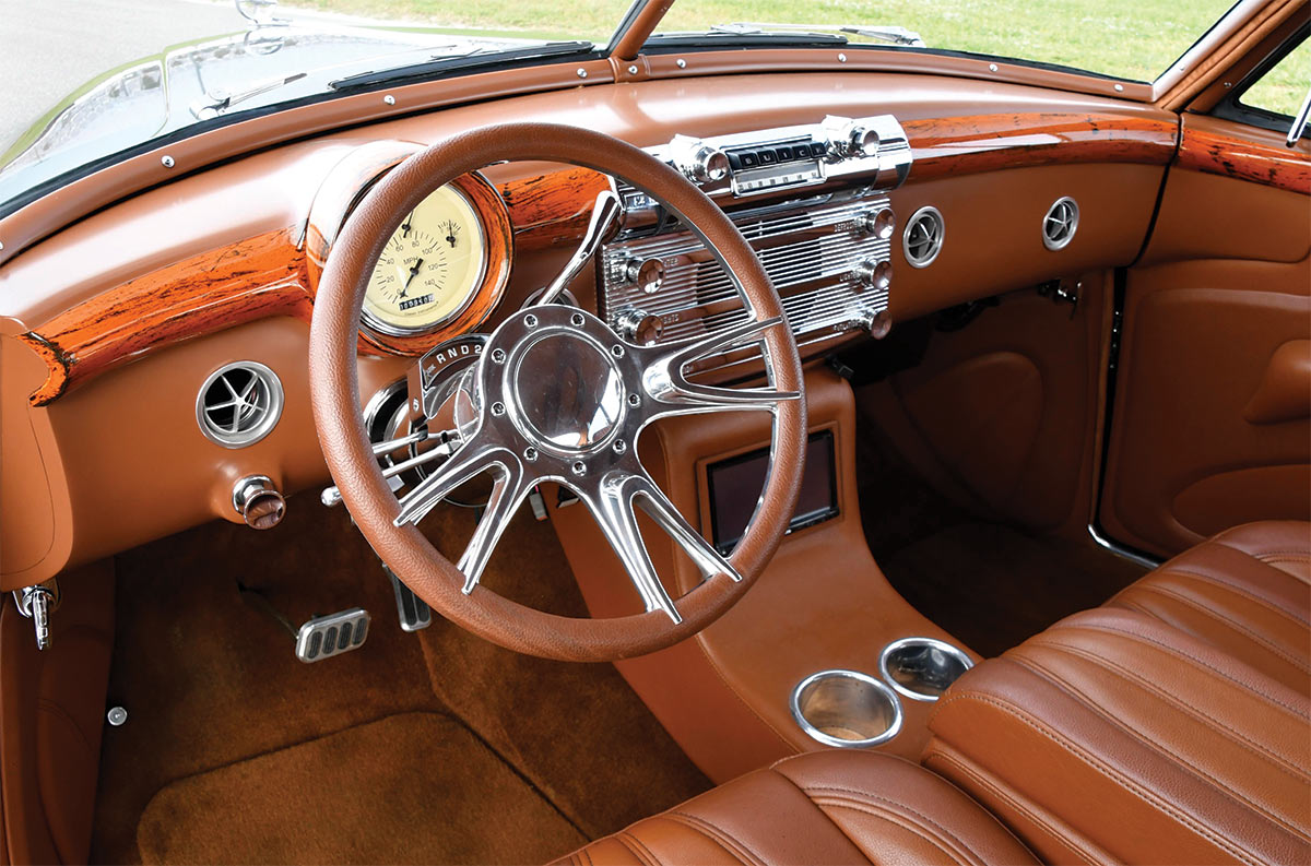 1950 Buick Sedanette Steering wheel