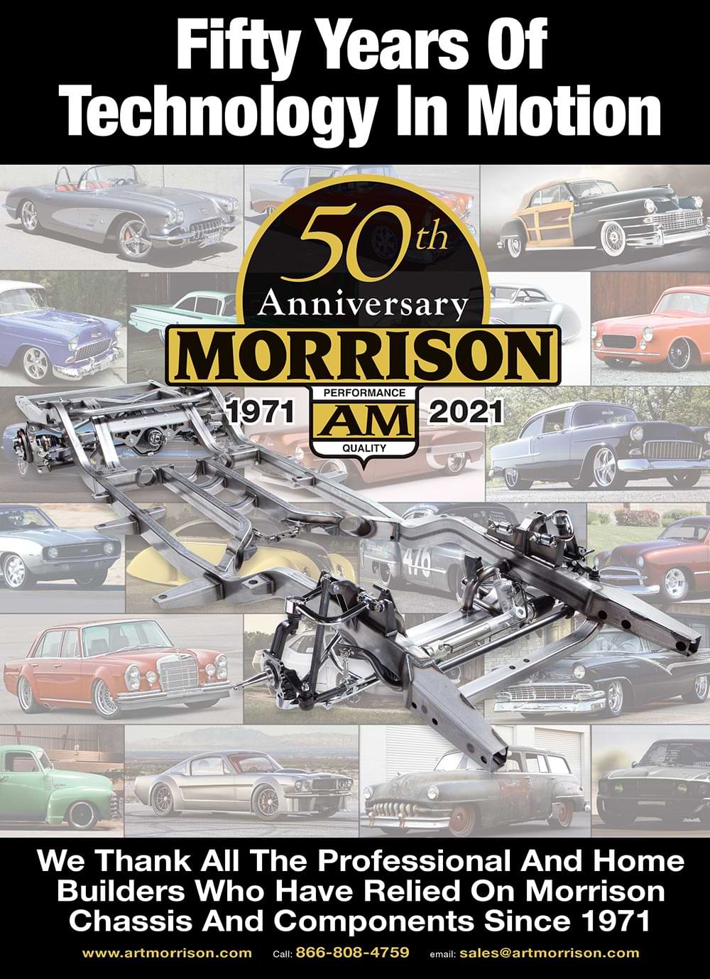 50th Anniversary Morrison Advertisement