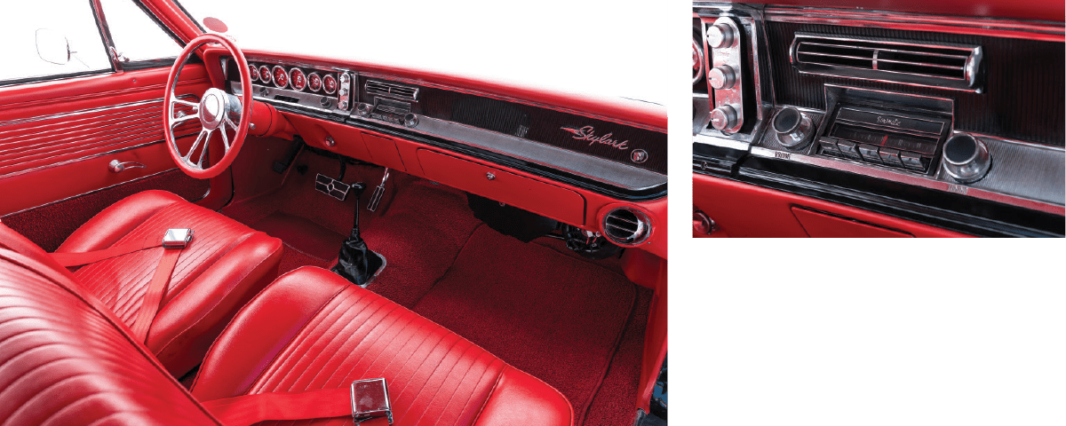 1966 Buick Skylark interior view