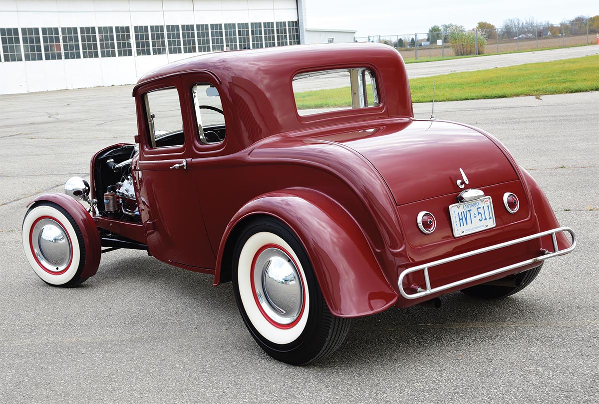 Rob and Marilyn Morrison’s Traditional 1932 Ford Coupe Back