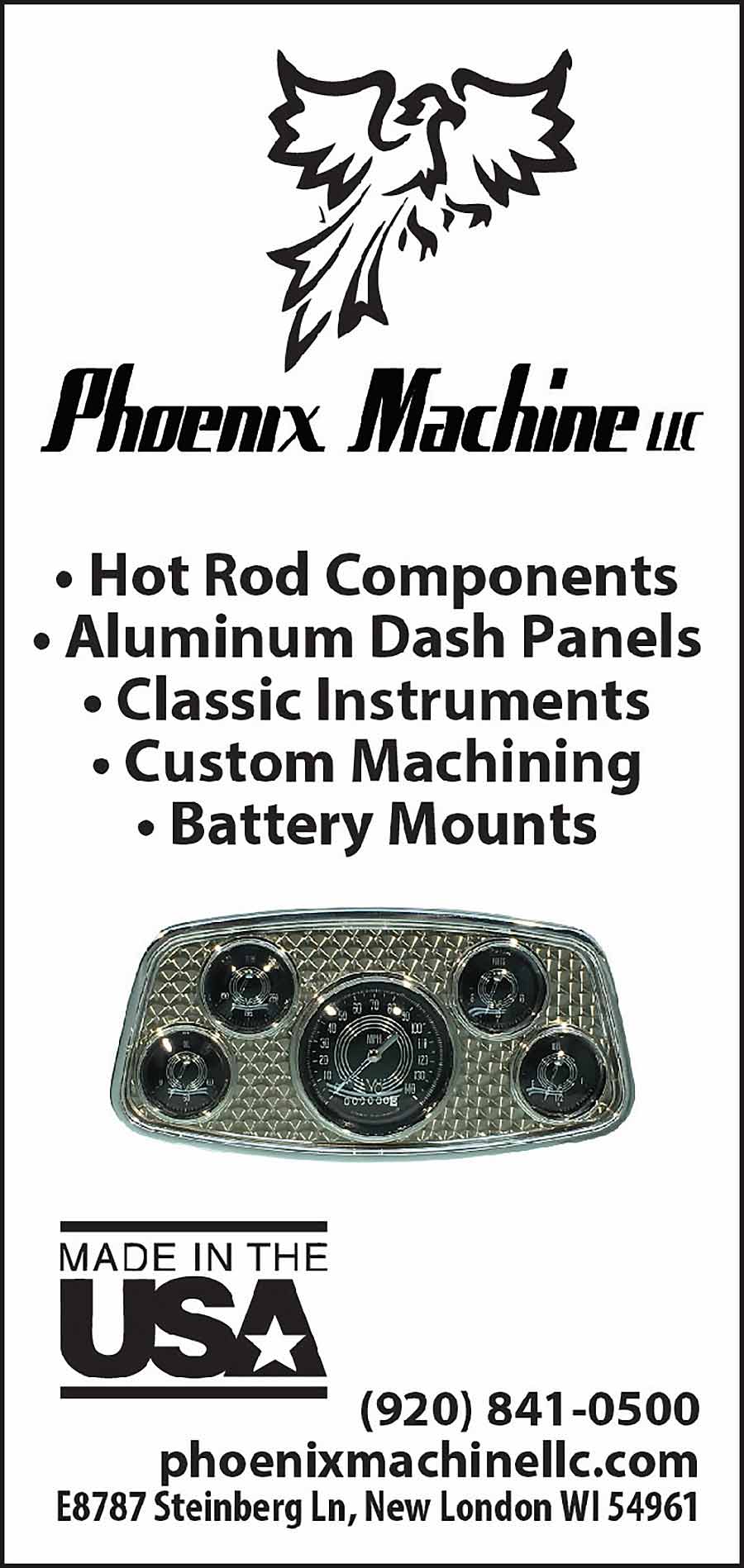 Phoenix Machine Advertisement