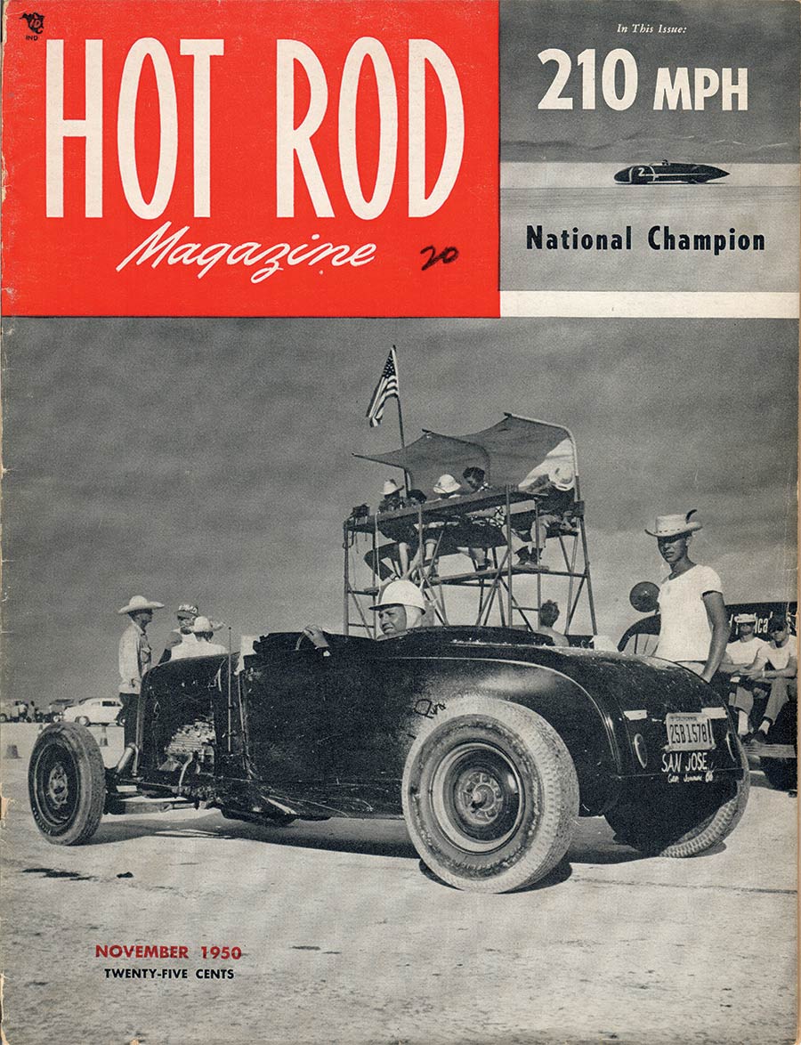 fourth Hot Rod cover and second in a row accompanied a two-page center spread