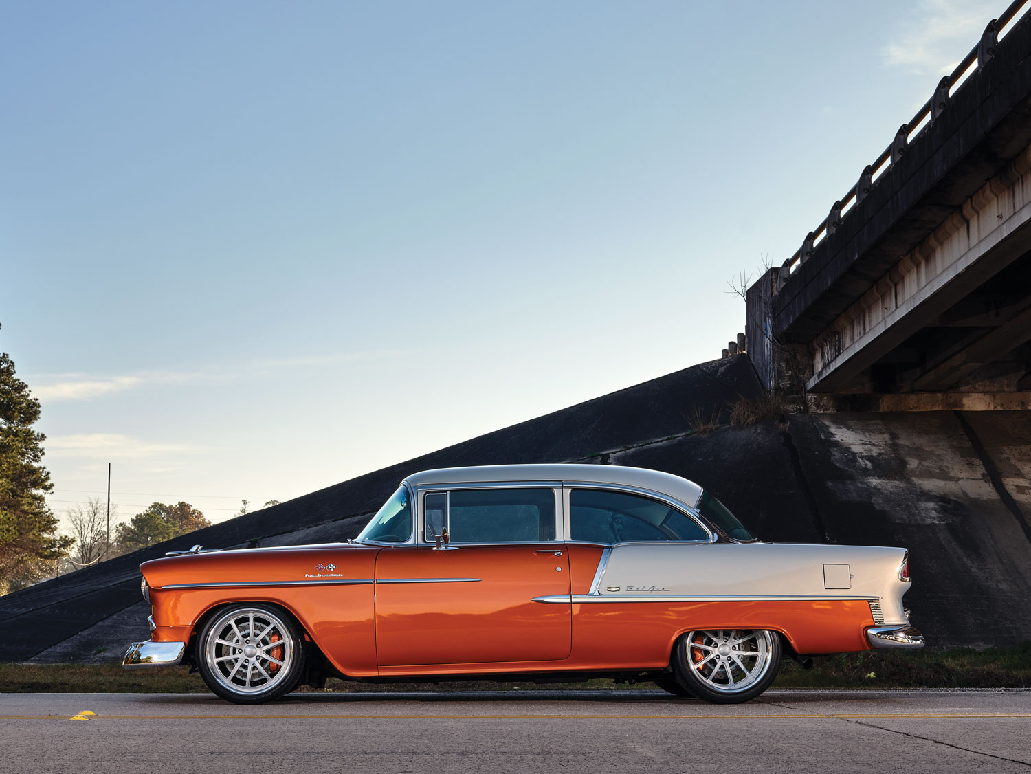 1955 Chevy Bel Air side profile