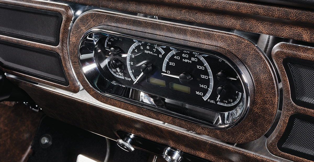 '67 Chevy Chevelle dashboard gauges