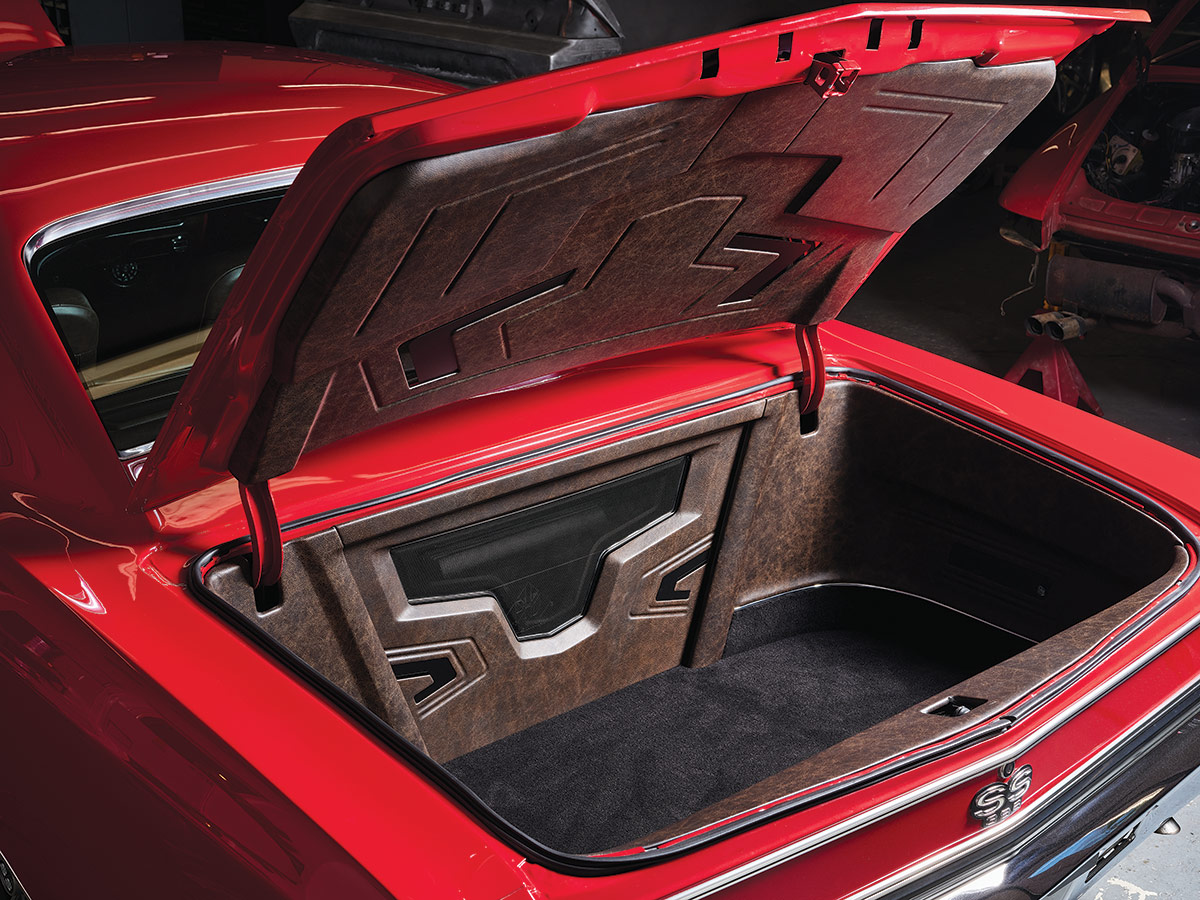'67 Chevy Chevelle trunk
