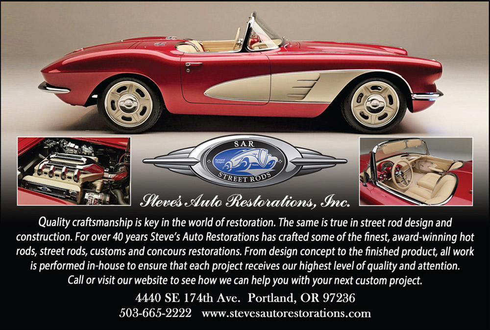 Steve's Auto Restorations Inc. Advertisement