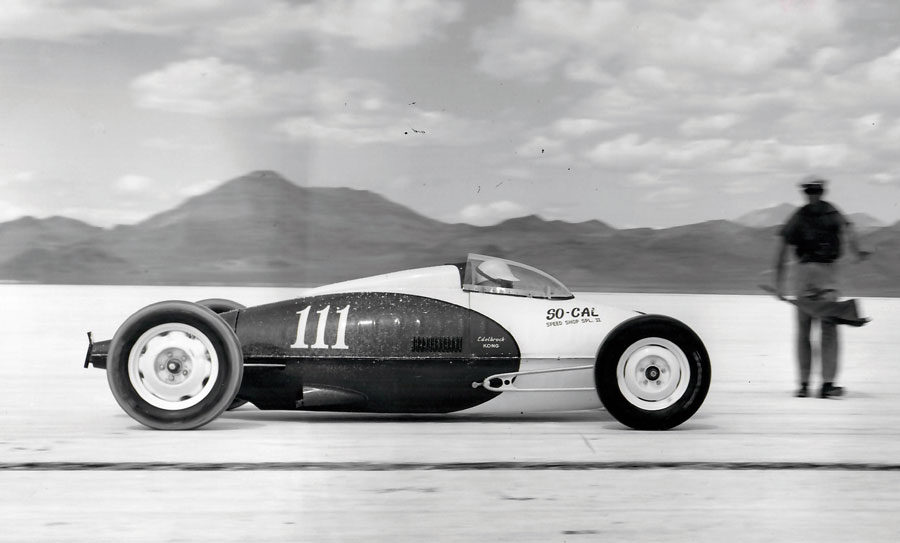 Sticking with the trusty V8-60, Alex’s experience with the engine plus the new chassis bumped the 1951 record speed to 147.010 mph