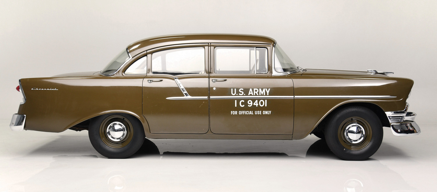  ’56 Chevy 150 labeled US Army