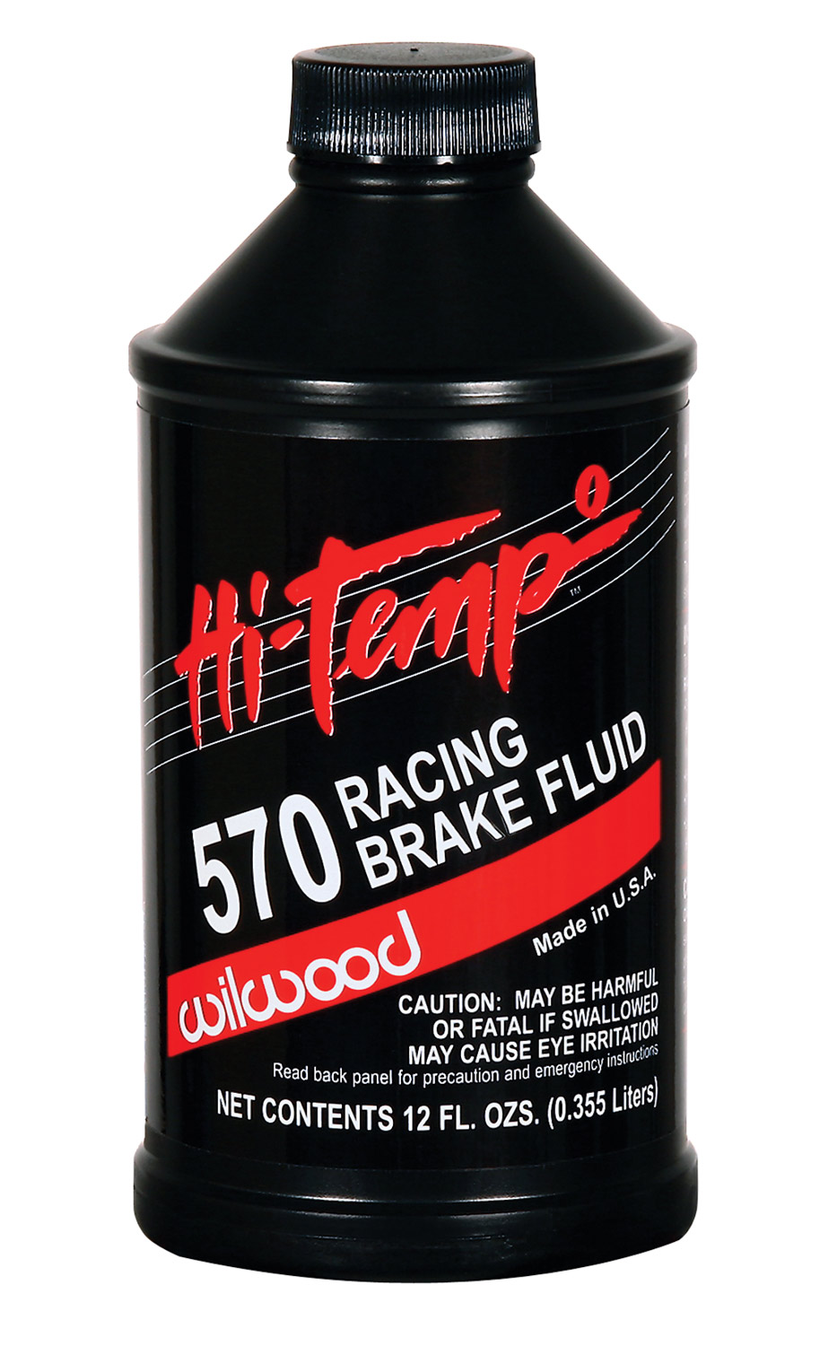 container of Wilwood Hi-Temp 570 Degree Racing Brake Fluid
