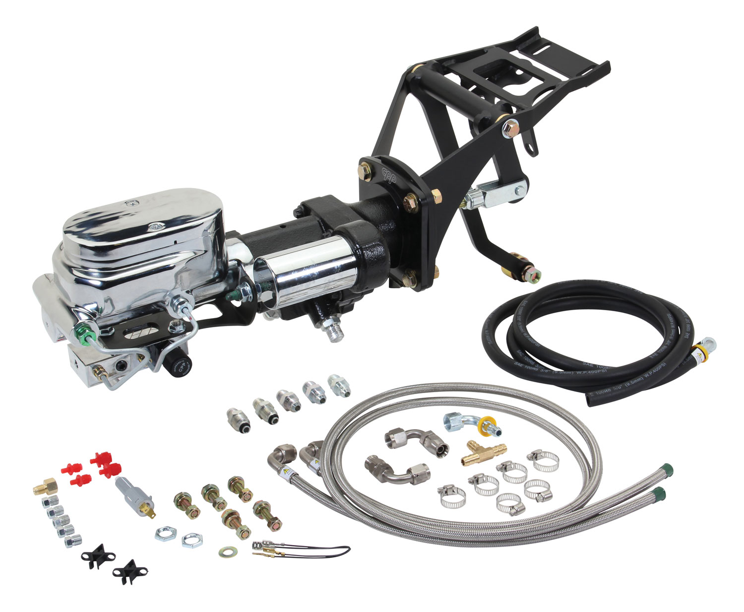 CPP’s Show Stopper hydraulic booster kit parts