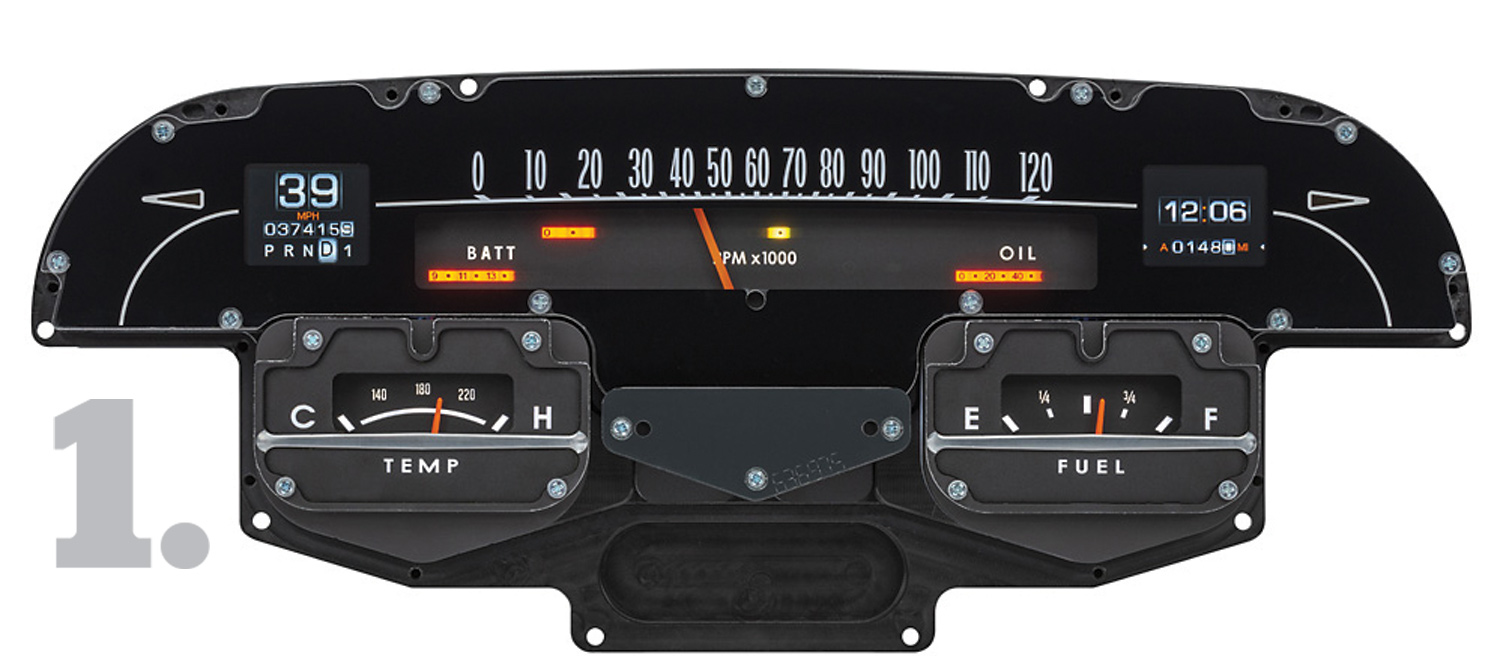 Dakota Digital's six-gauge RTX system