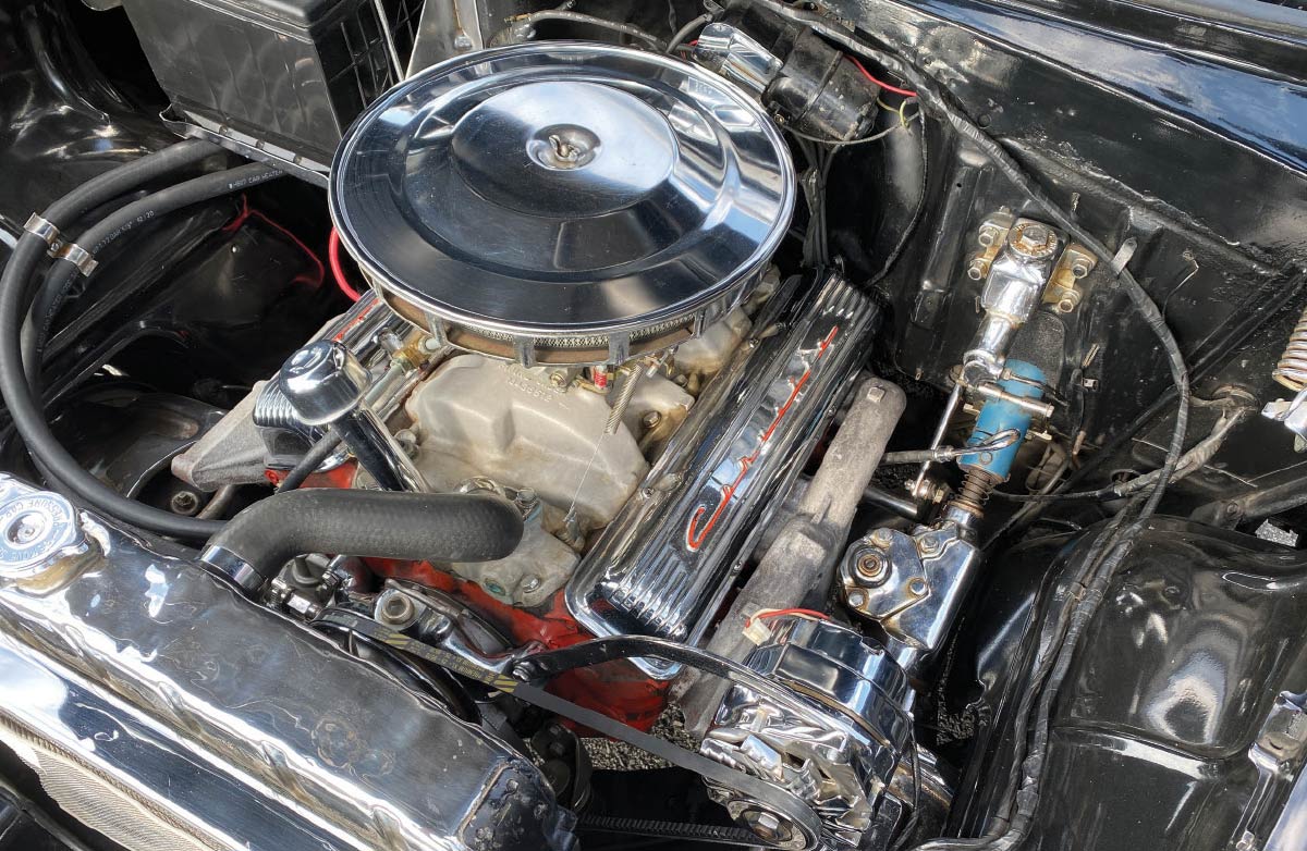 ’55 Chevy Survivor's engine