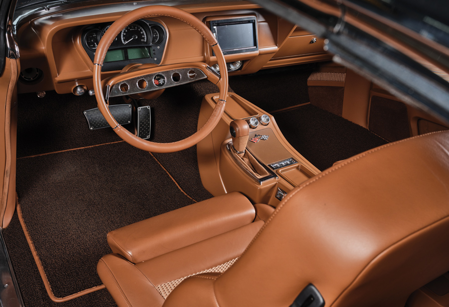 '61 Chevy Impala interior remodeled