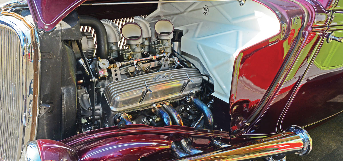 engine in a 33 Ford