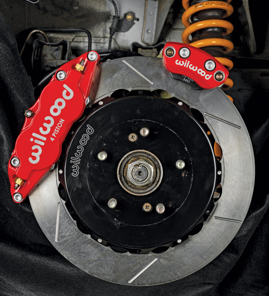 Wilwood’s new Electronic Parking Brake Caliper (EPB) is an alternative to manual cable-actuated brakes. It uses an electronic control system and is available in popular rotor widths of 0.81, 1.10, and 1.25 inch.