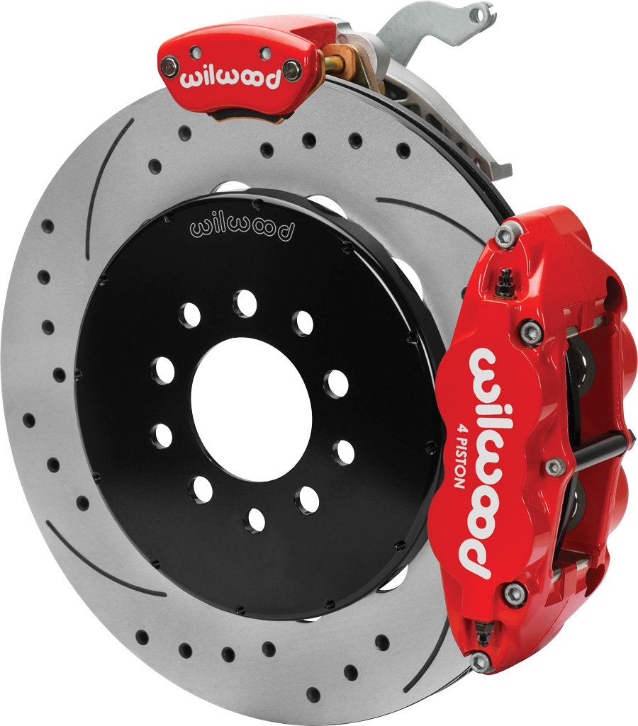 Wilwood’s MC4 Mechanical Parking Brake Caliper is a cable-operated brake caliper that combines high-output performance with simplicity. They come supplied with Wilwood’s Composite Metallic (CM) high-friction, high static hold brake pads, and are pre-fitted with noise canceling shields.