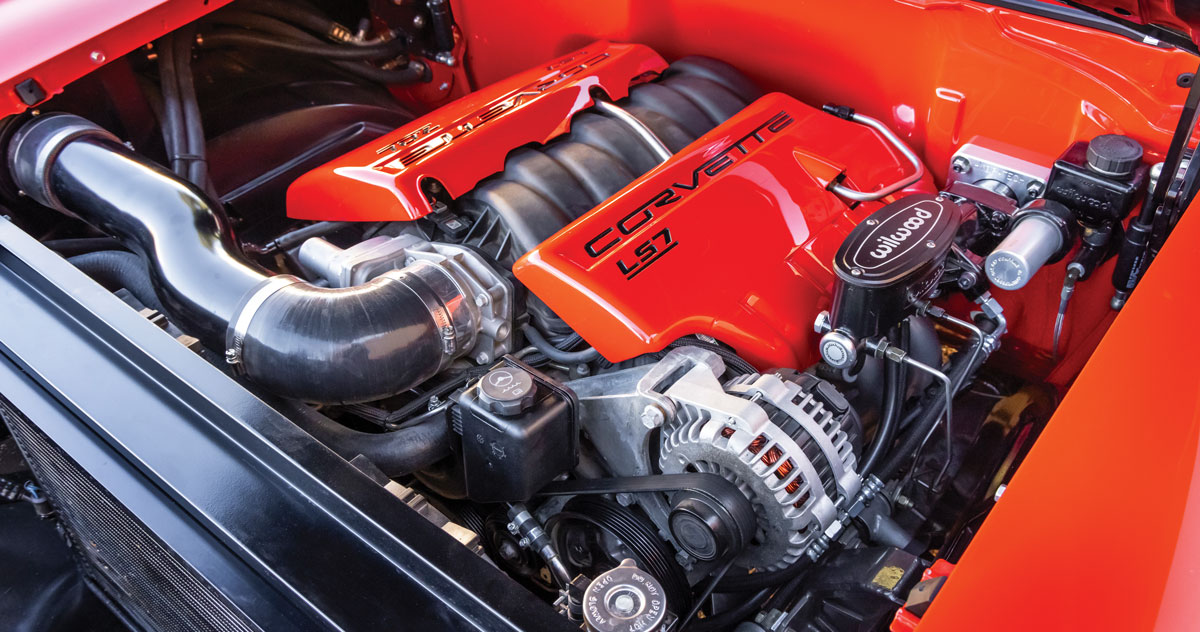 ’57 Chevy Wagon Corvette L57 engine