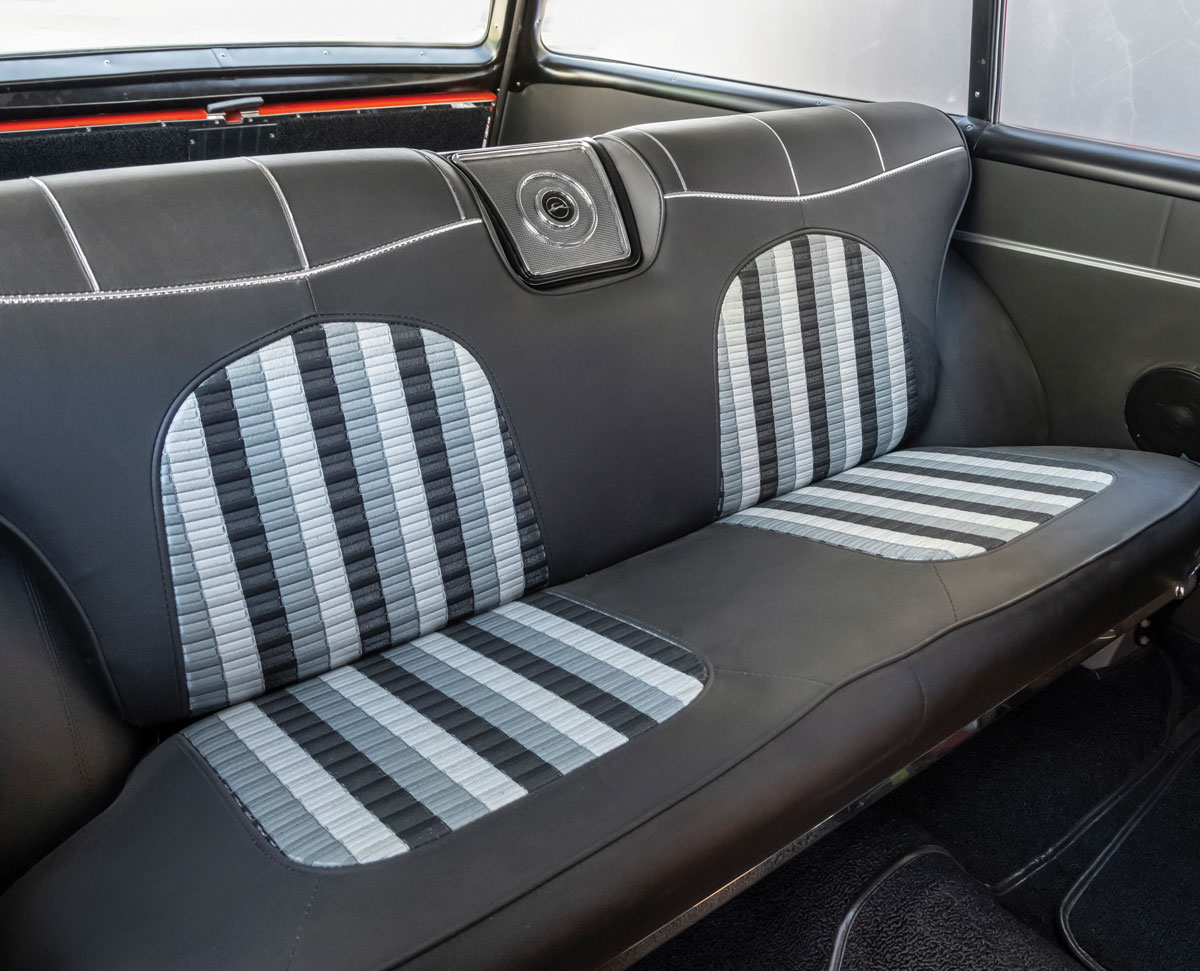 ’57 Chevy Wagon back seat