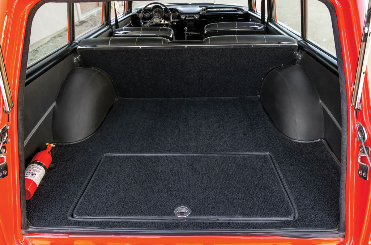 ’57 Chevy Wagon trunk