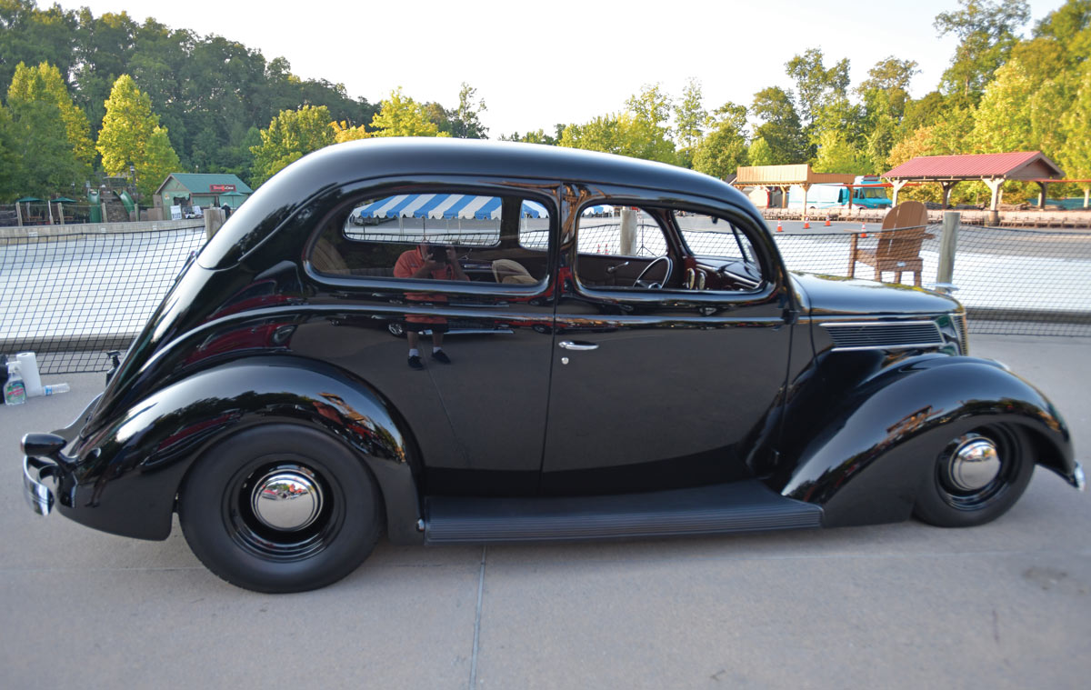 One of our favorites is this ’37 Ford belonging to Jim Boruff