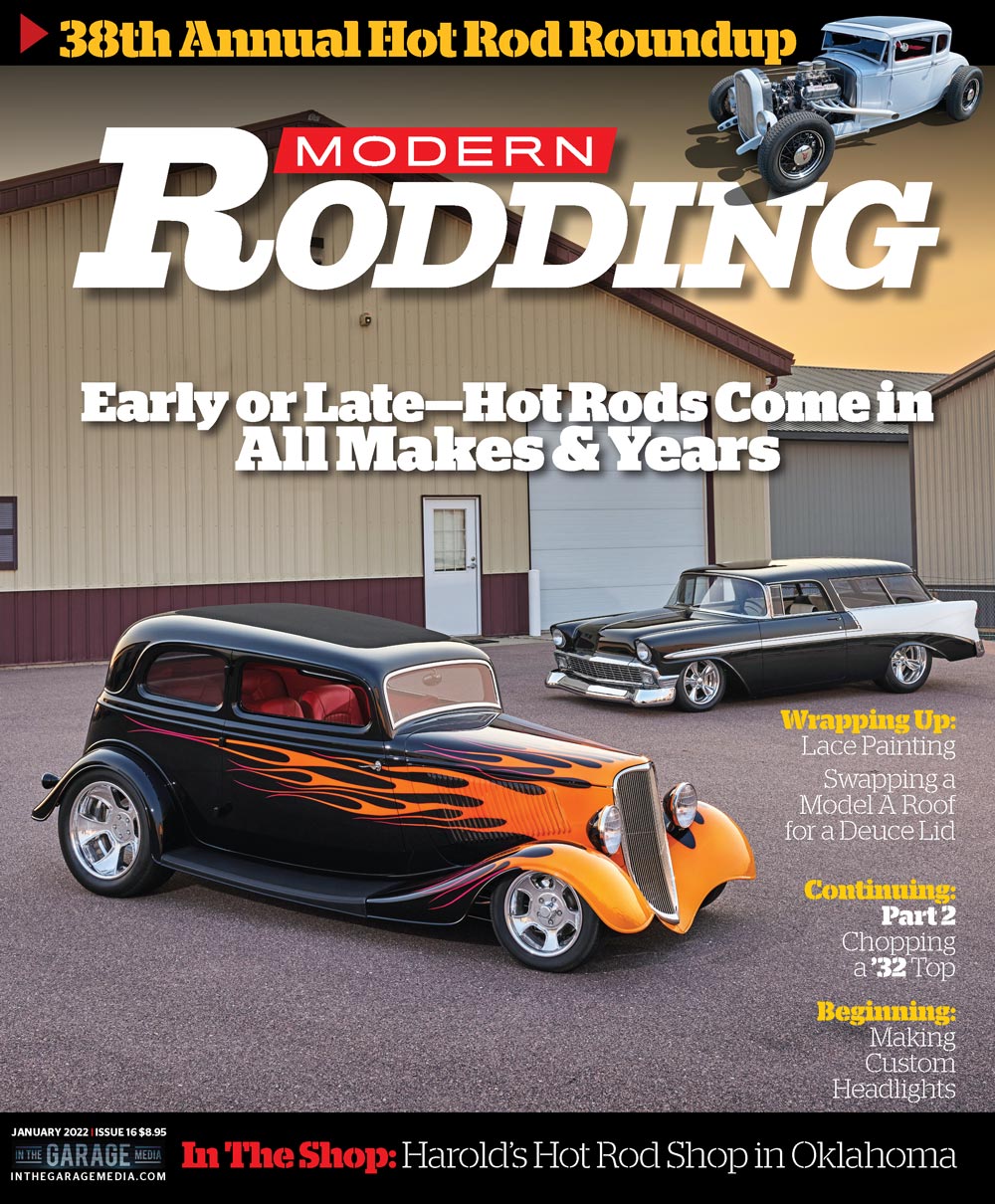 Modern Rodding January 2022 cover