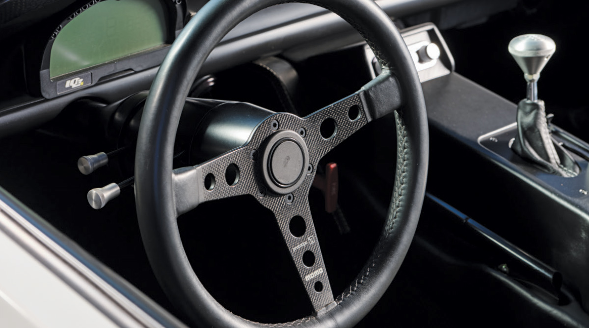 ’71 Maverick's steering wheel