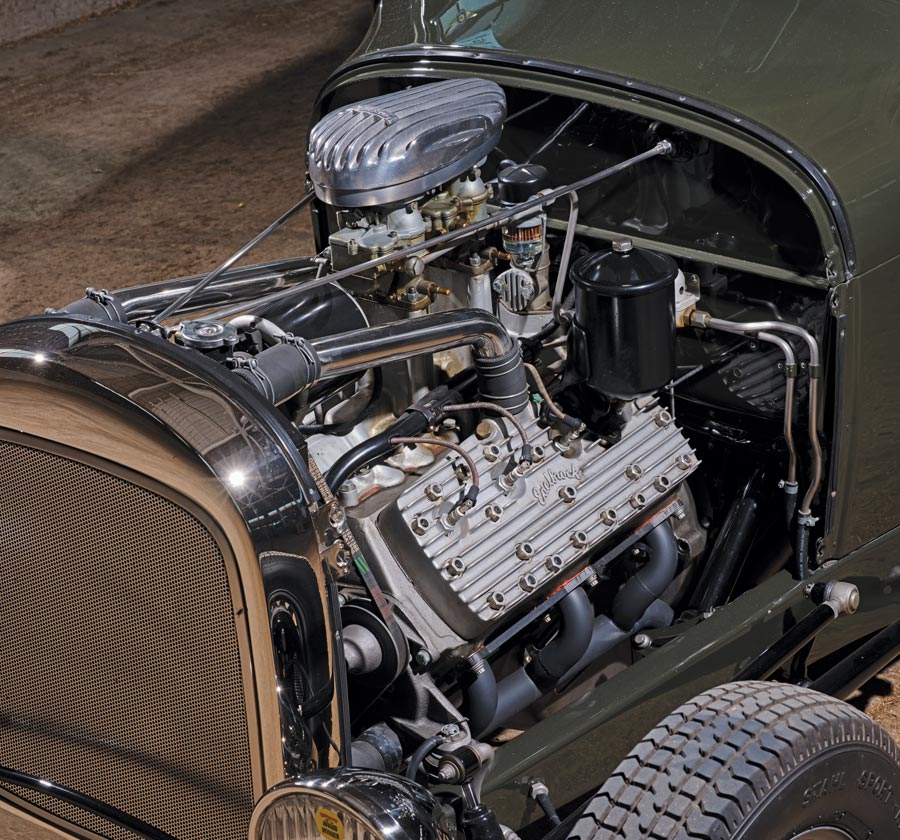 Under the hood of a 1929 Roadster